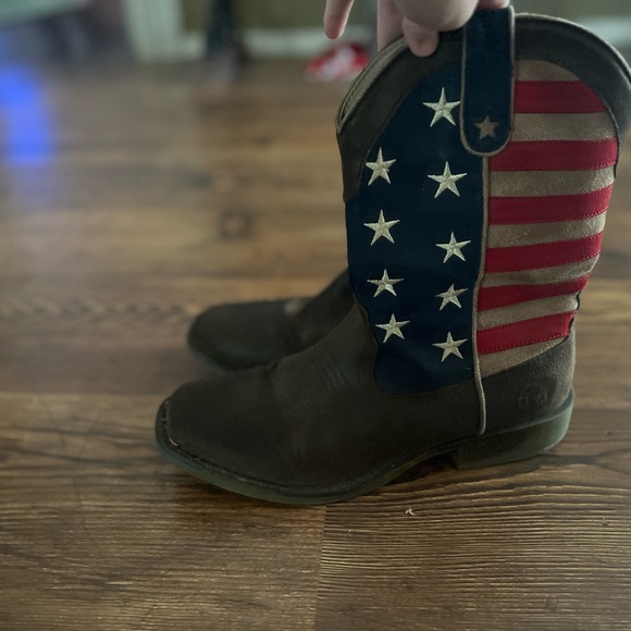 Men’s Ropers Cowboy boots size 8 - Picture 2 of 3